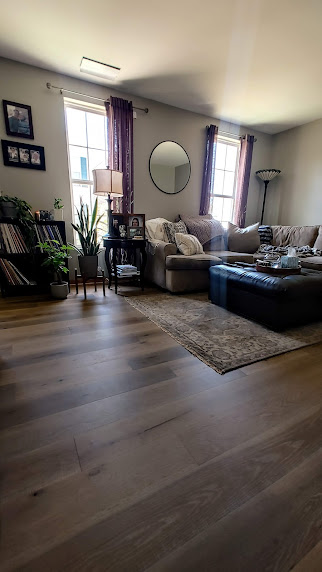 Hardwood flooring installation